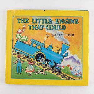 2/$8 60th Anniversary The Little Engine that Could book by Watty Piper-1990 (HC)